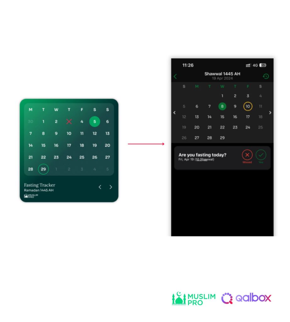 home widget fasting Updated Muslim Pro Widgets for iOS Users
