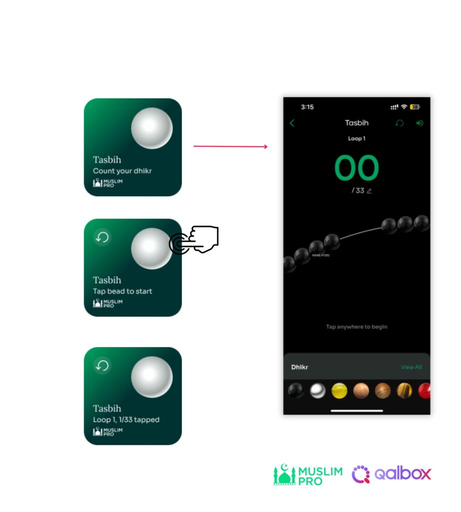home widget tasbih Updated Muslim Pro Widgets for iOS Users