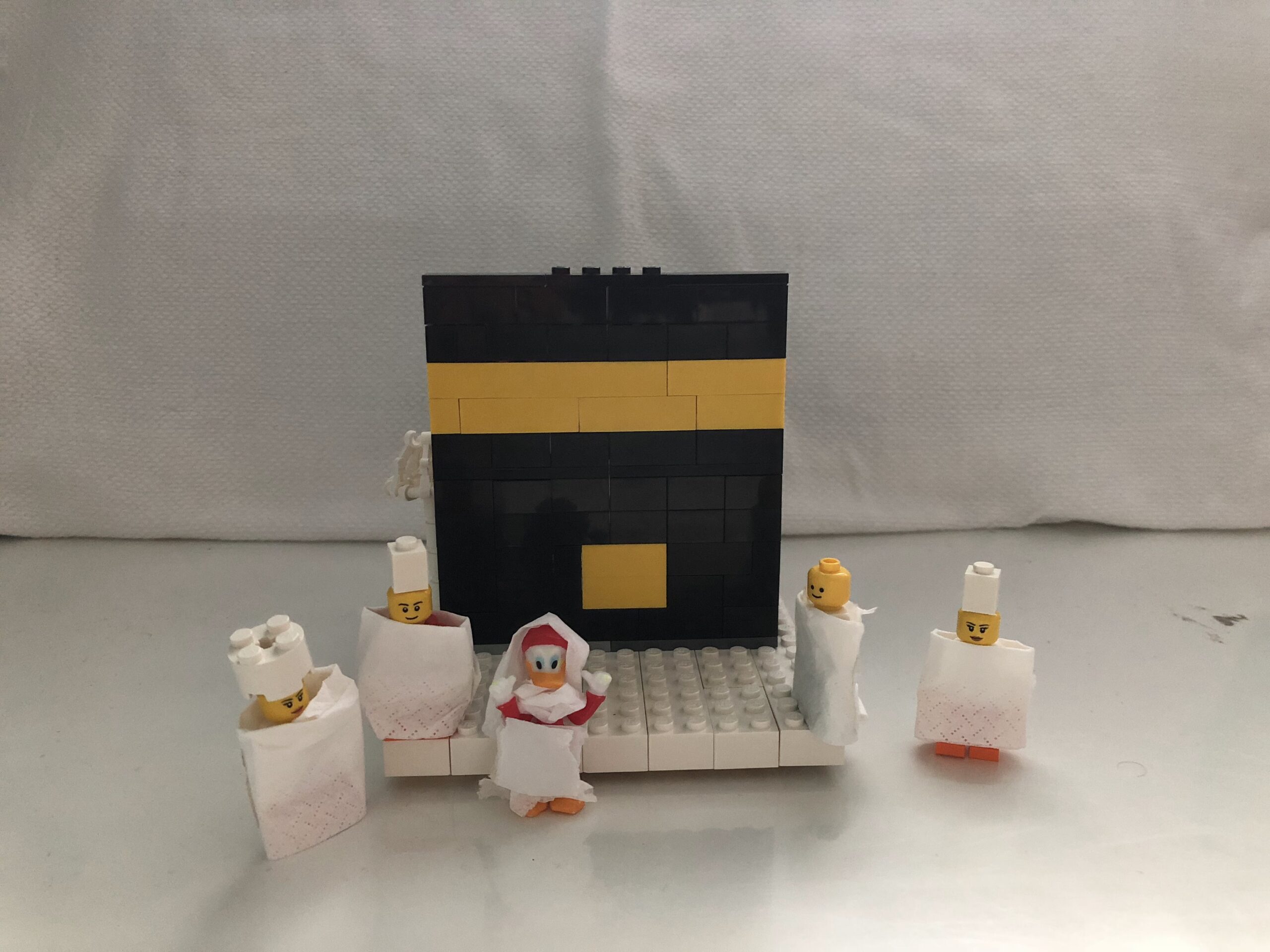 lego, mini figures, Hajj, kaaba, DIY, 