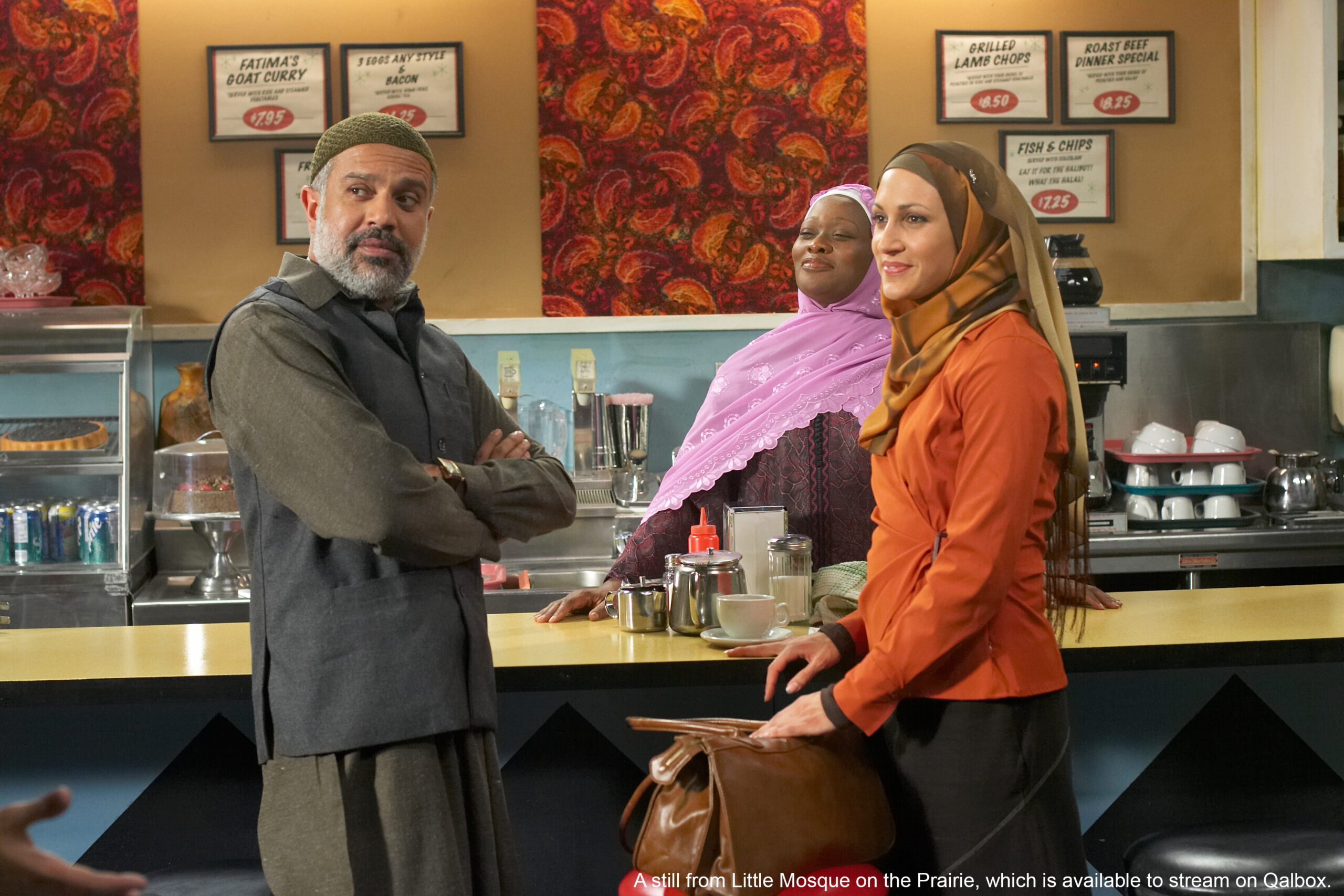 Muslims from all walks of life in a television series