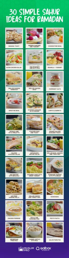 30 Simple Sahur Recipes For Ramadan