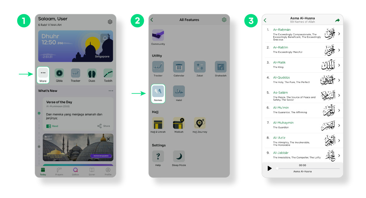Muslim Pro App Features