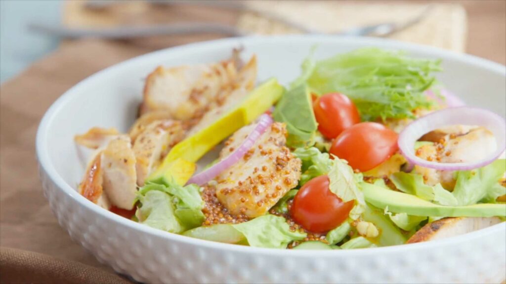 Simple Sahur Recipe - Dijon Chicken Salad