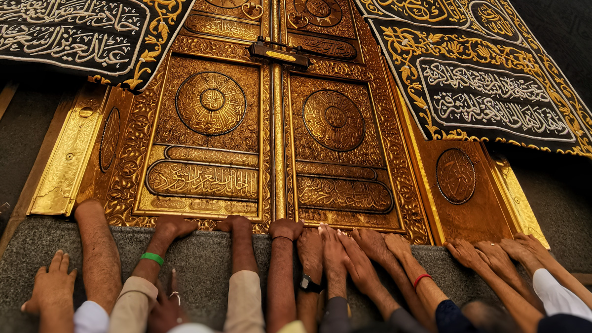 House of Allah, Kaaba, Door of Kaaba, Hajj,