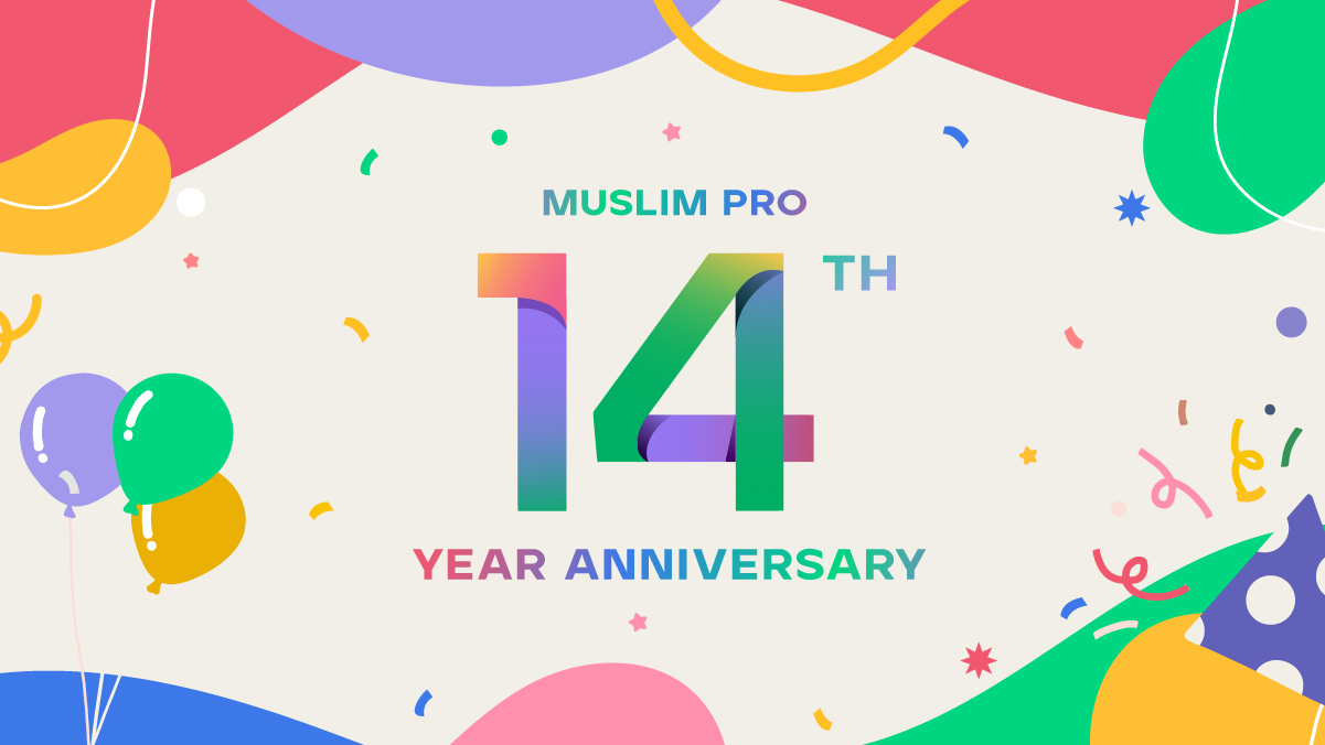 Anniversary Exclusive: Celebrating 14 Years of Muslim Pro