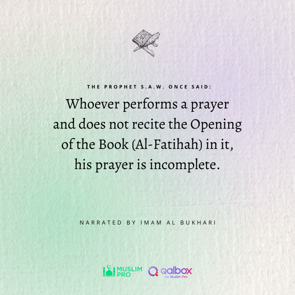  the Prophet Muhammad ﷺ stated, 
