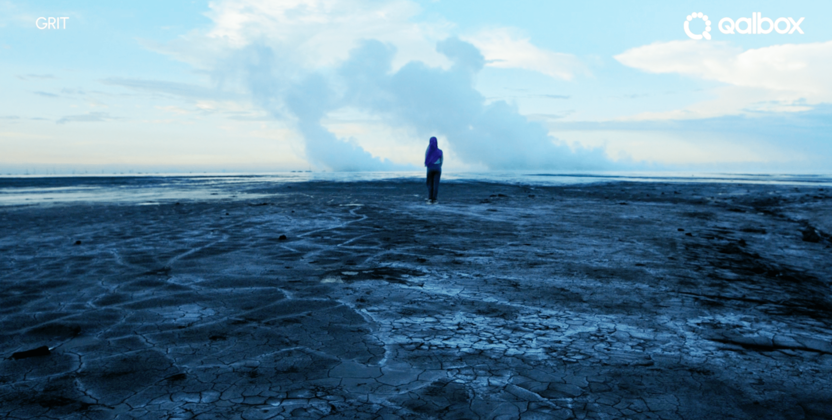 Still from the film GRIT, streaming on Qalbox 