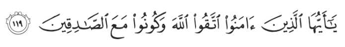 Surah At-Tawbah, Verse 119